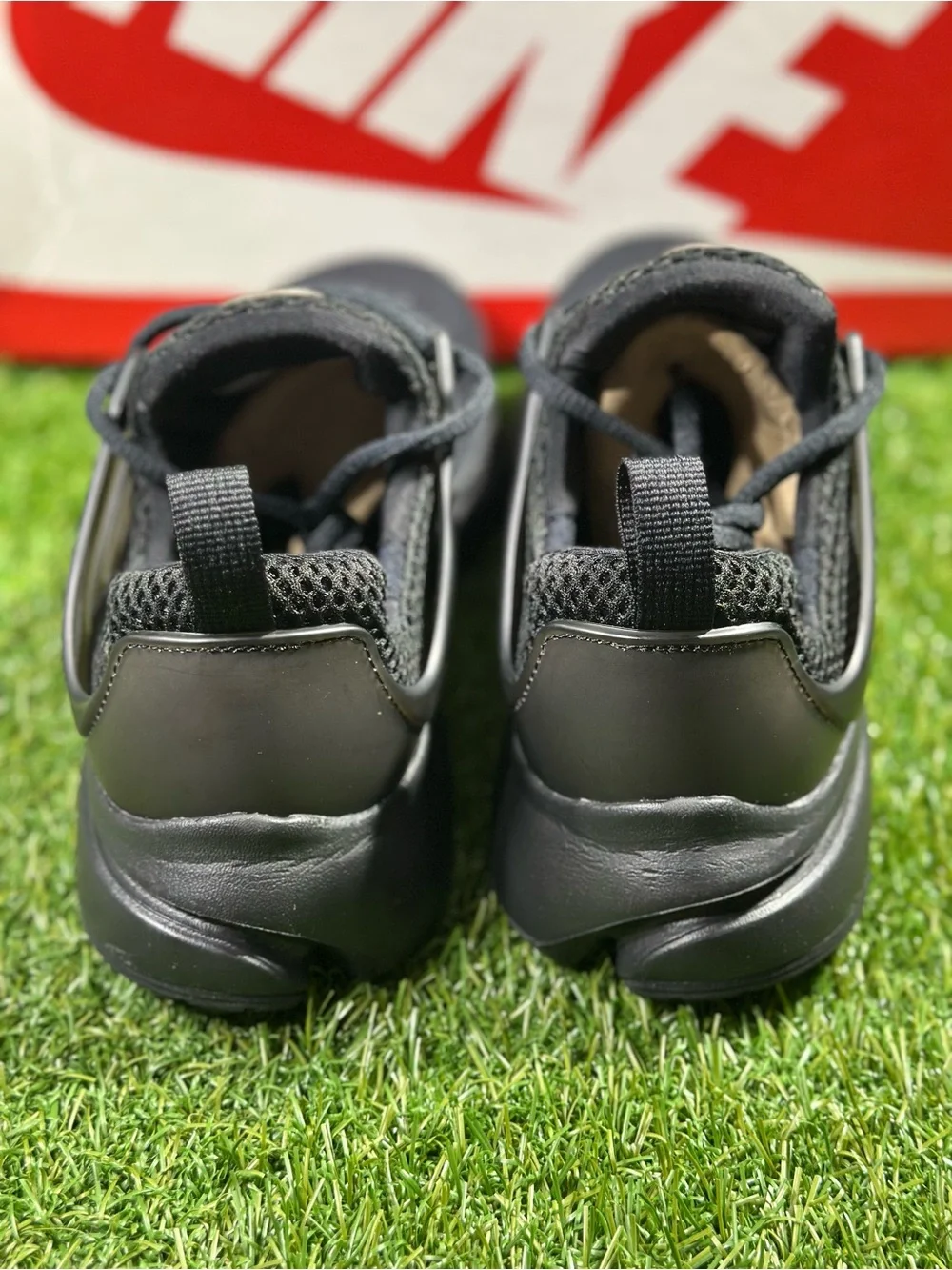 NIKE PRESTO (GS) TRIPLE BLACK/ SIZE 6Y BIG KIDS , SKU: 833875-003, NEW